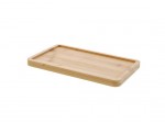 Bamboe Houten Theeplateau Gevuld met verse thee