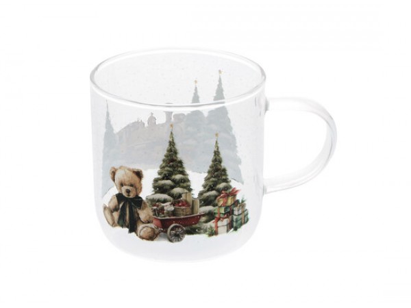 Christmas Winter Scene Glas Mok 