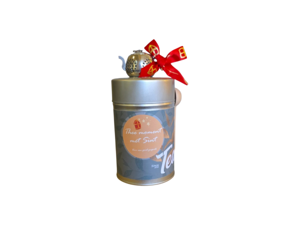 Thee cadeau blik Sint - Thee Moment met Sint