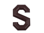 Sinterklaas Letters A - Z 200 Gram Massief  luxe 