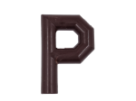 Sinterklaas Letters A - Z 200 Gram Massief  luxe 